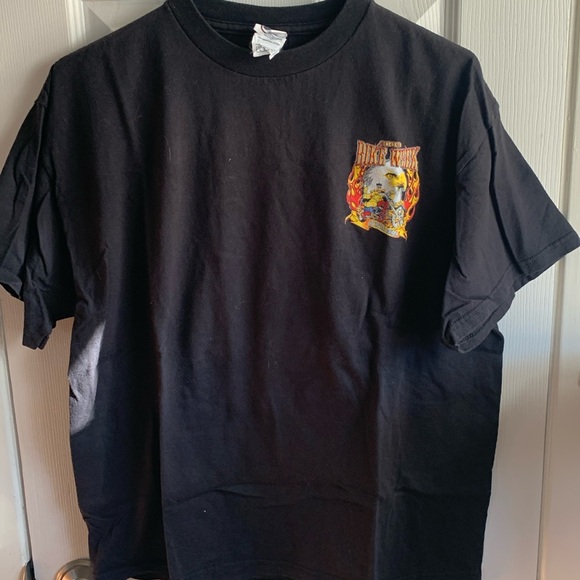 Vintage unisex sz l Bike Week tshirt - Picture 2 of 7